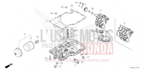 CARTER D'HUILE/POMPE A HUILE CRF1100D4M de 2021
